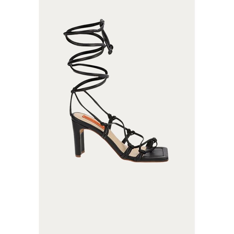 Sandalia Tacón Amelia Negro